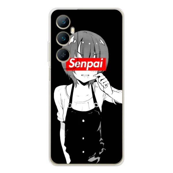 Чохол з принтом «Senpai» для Realme C75 Чохол з принтом «Senpai» для Realme C75