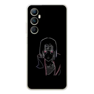 Чохли на тему: Ітачи Учіха для Realme C75 (AlphaPrint) (силует Ітачі)