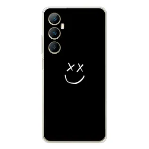 Чохол для Реалмі С75 - (AlphaPrint) з принтом (ТОП продажів) (Смайл)