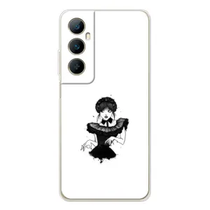 Чохли Венсдей на Realme C75 Уенсдей (AlphaPrint) (танець Венздей)