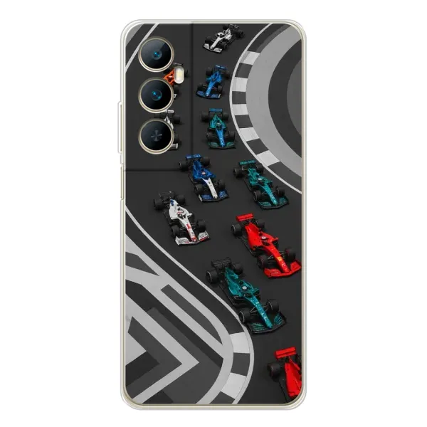 Чехол с принтом «Трасса Ф1» для Realme C75
