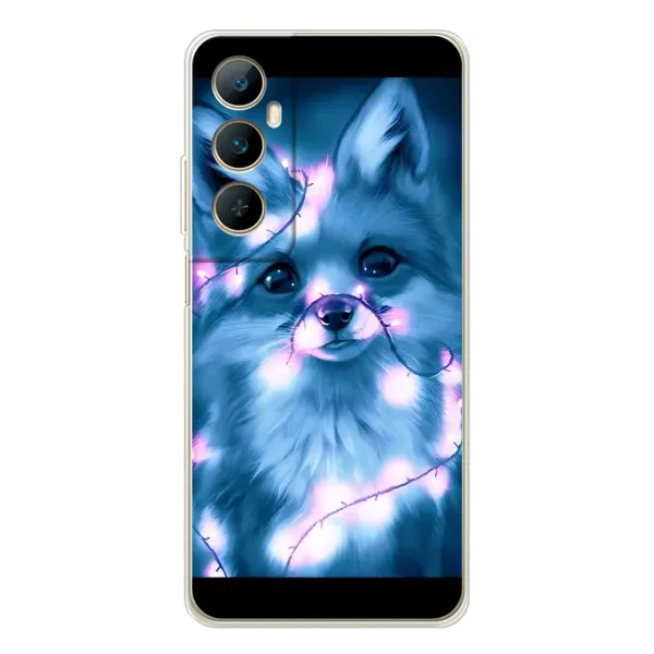 Чехол с принтом «Яркая лисичка» для Realme C75
