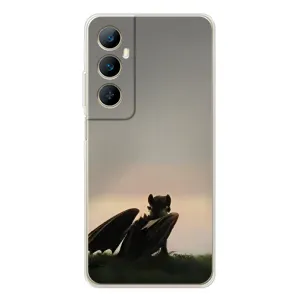 Чехол как приручить дракона на Realme C76 (Беззубик)