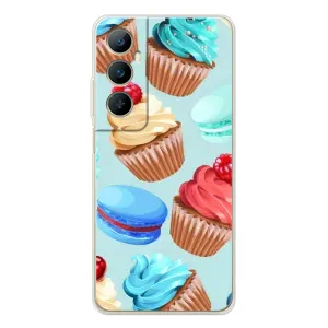 Чехлы с Фруктами для Realme C76 (VPrint) (Кексики)