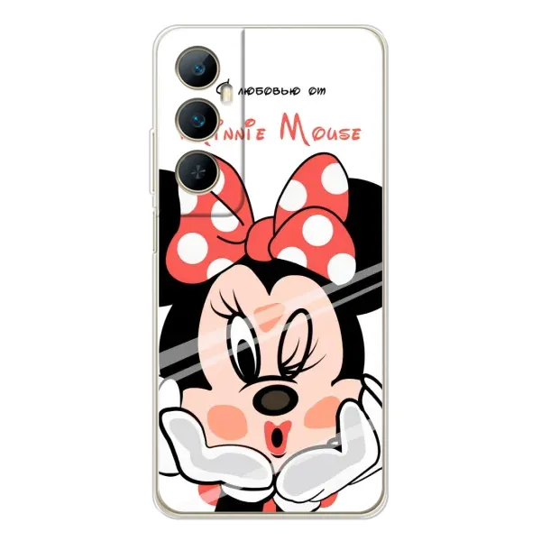 Чохол з принтом «Маус Мінні» для Realme C76