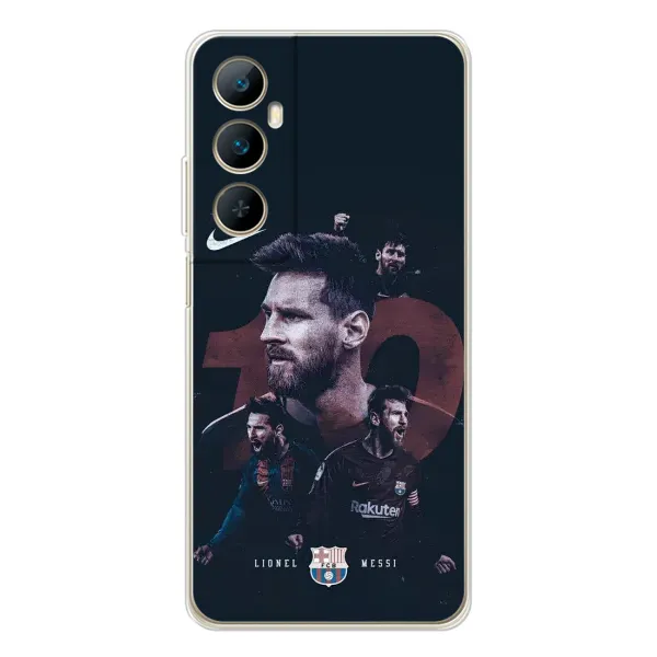 Чехол с принтом «Месси 10» для Realme C76