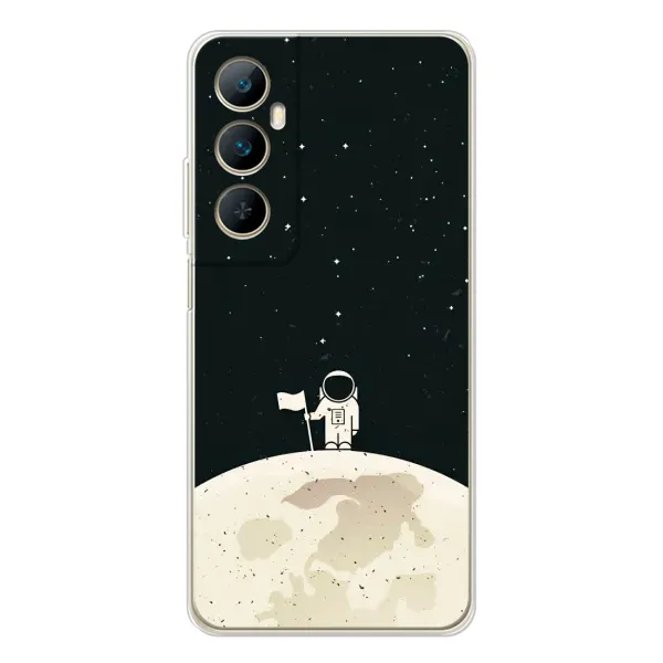 Чехол с принтом «На луне» для Realme C76
