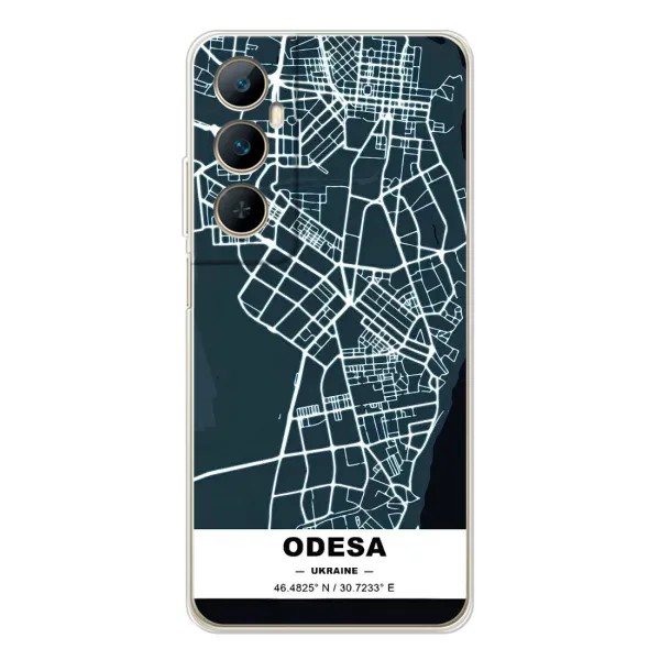 Чехол с принтом «Одесса» для Realme C76