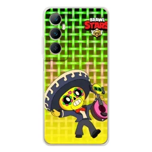 Чехлы Brawl Stars для Realme C76 (AlphaPrint) (Поко в самбреро)