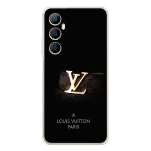 Чехлы Луи Витон для Realme C76 (AlphaPrint - LOUIS VUITTON) (ремешок LV)