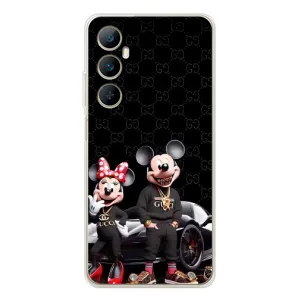 Чехол Disney Mouse Realme C76 (PREMIUMPrint) (Семья Маусов)