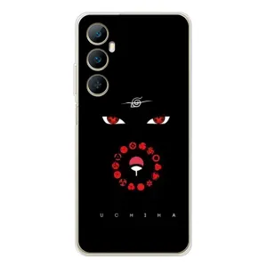 Чехлы на тему: Итачи Учиха для Realme C76 (AlphaPrint) (глаза Итачи)