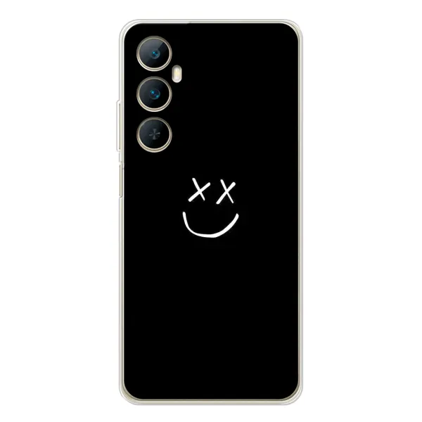 Чехол с принтом «Смайл» для Realme C76