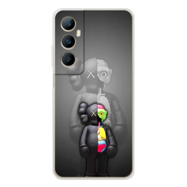 Чохол з принтом «Тіло Bearbrick» для Realme C76