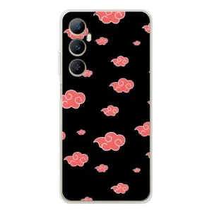 Чехлы Персонажи Аниме Наруто для Realme C76 (AlphaPrint) (Тучки Аниме)