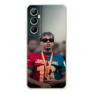 Чохол з футболістом Ламін Ямаль Realme C76 (Ямаль Барса)