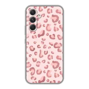Чохол з розовим принтом для RealMe C83 (Рожевий леопард)