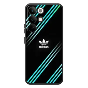 Чехлы Адидас для RealMe C85 Pro (AlphaPrint) (Адидас с полосами)
