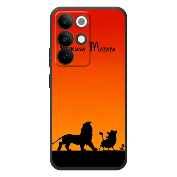 Чохол з принтом «Акуна Матата закат» для Realme C85 Pro