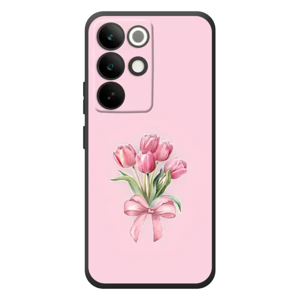 Чехол с принтом «Букет цветов» для Realme C85 Pro