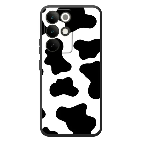 Чохол з принтом «Чорная Буренка» для Realme C85 Pro
