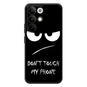 Чехол для Реалми С85 Про - (AlphaPrint) с печатью (ТОП продаж) (Dont Touch)