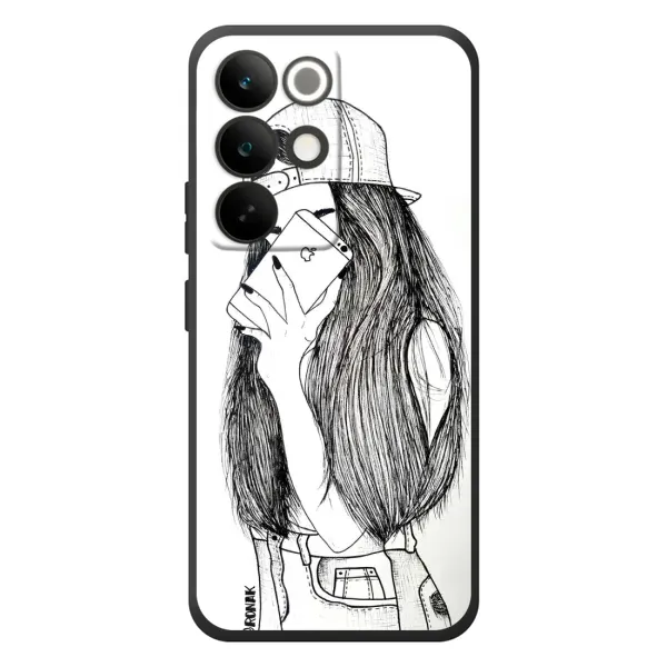 Чехол с принтом «Фото девочки» для Realme C85 Pro