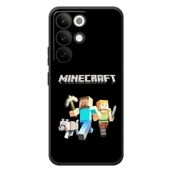 Чохол з принтом «герої Minecraft» для Realme C85 Pro