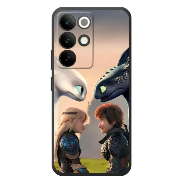 Чехол с принтом «Иккинг и Астрид» для Realme C85 Pro