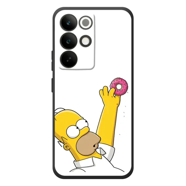 Чехол с принтом «Гомер с пончиком» для Realme C85 Pro Чехол с принтом «Гомер с пончиком» для Realme C85 Pro
