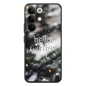 Новогодние, Праздничные Чехлы для RealMe C85 Pro - 2024 год (Hello winter)