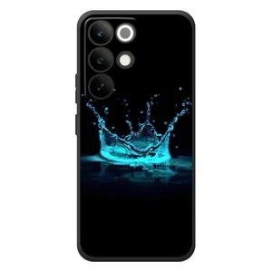 Чехол с Короной Реалми С85 Про - (AlphaPrint) (Капля короны)