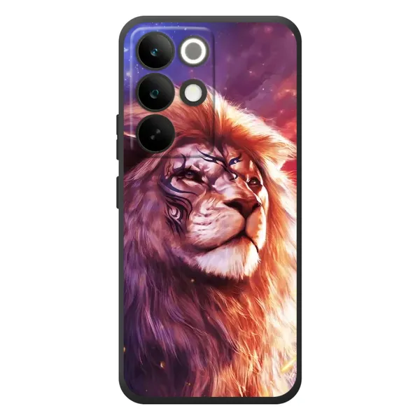 Чохол з принтом «Красочний Лев» для Realme C85 Pro