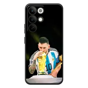 Чехлы для RealMe C85 Pro (Leo чемпион) (AlphaPrint) (Кубок Месси)