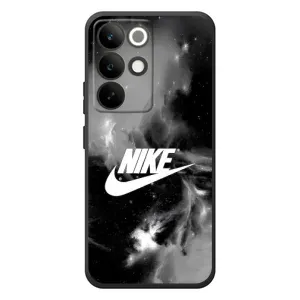 Чехол для RealMe C85 Pro - с принтом Найк (AlphaPrint) (Лого Найк)