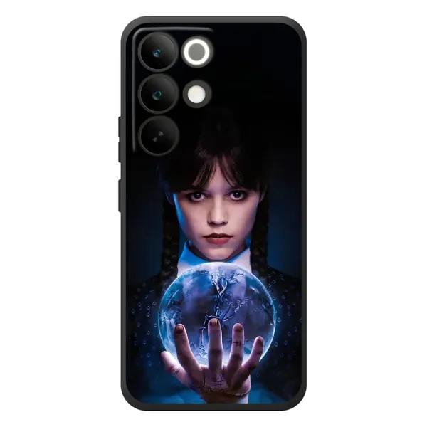 Чехол с принтом «Магическая сфера Уэнздей» для Realme C85 Pro