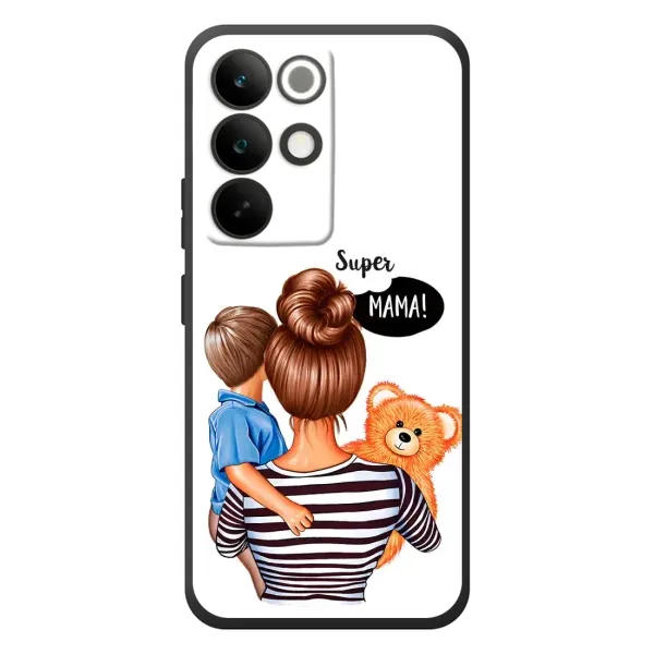 Чехол с принтом «Мама с сыном» для Realme C85 Pro
