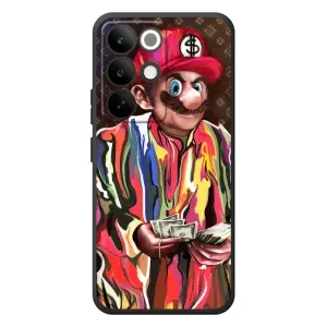 Брендновые Чехлы для RealMe C85 Pro - (PREMIUMPrint) (Mario LV)
