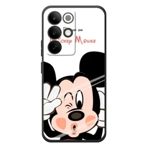 Эксклюзивный чехол для RealMe C85 Pro (AlphaPrint - Мультяшные) (Маус Микки)