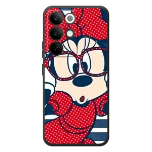 Эксклюзивный чехол для RealMe C85 Pro (AlphaPrint - Мультяшные) (Маус в очках)