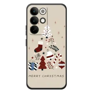 Рождественские Чехлы для RealMe C85 Pro (VPrint) (Merry Christmas)