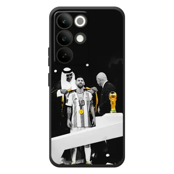 Чохол з принтом «Мессі коронований» для Realme C85 Pro