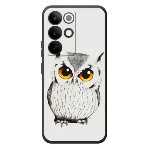 Чехол с птицами на RealMe C85 Pro (VPrint) (Милая Сова)