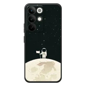Космические Чехлы для Реалми С85 Про (VPrint) (На луне)