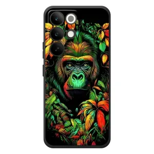 Чехол с Обезьянами RealMe C85 Pro - (AlphaPrint) (Обезьяна в тропиках)