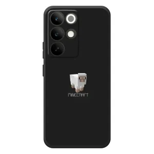Чехол Майнкрафт на RealMe C85 Pro (AlphaPrint) Minecraft (Овечка Майнкрафт)