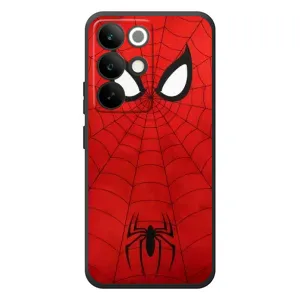Чехол с человеком пауком для RealMe C85 Pro - (AlphaPrint) (Паук (Марвел))