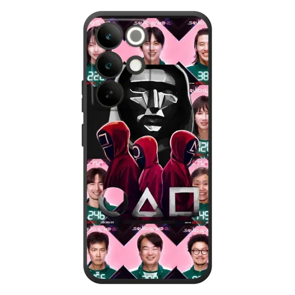 Чохол з принтом «Учасники Гра кальмара» для Realme C85 Pro