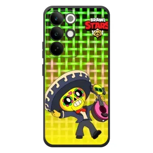 Чехлы Brawl Stars для RealMe C85 Pro (AlphaPrint) (Поко в самбреро)