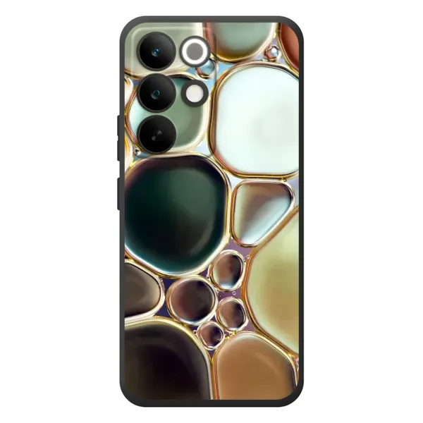 Чехол с принтом «Радужный Мрамор» для Realme C85 Pro